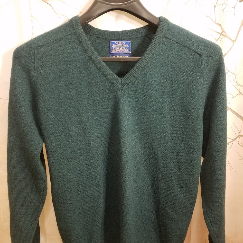 Mens Pendleton Wool Sweater Medium